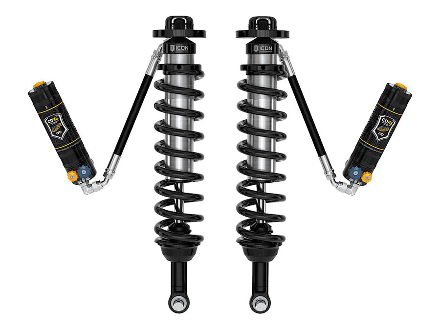 ICON 2021-2026 Ford Bronco, Front, 1.5-4” Lift, V.S. 2.5 Series Coilover Kit, Remote Reservoir w/ CDXS, Pair for Ford Bronco