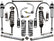 ICON 03-09 4Runner/FJ Cruiser 0-3.5" Lift, Stage 7 Suspension System, Billet UCA for Toyota 4Runner