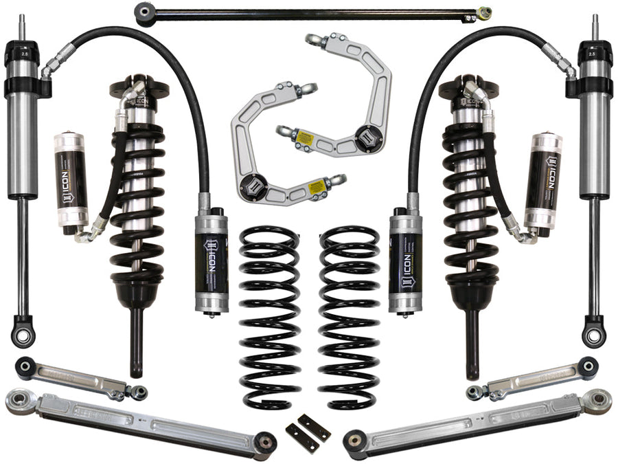 ICON 03-09 4Runner/FJ Cruiser 0-3.5" Lift, Stage 7 Suspension System, Billet UCA for Toyota 4Runner