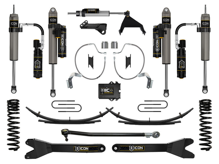 ICON 2023-2025 Ford F-250/F-350 Super Duty 4WD, Diesel, 4.5" Lift, Stage 8 Suspension System w/ Radius Arms & Expansion Packs for Ford Super Duty