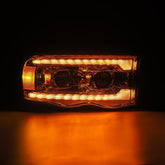 02-05 Dodge Ram LUXX-Series LED Projector Headlights Chrome | AlphaRex