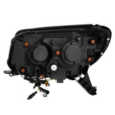 03-09 Toyota 4Runner PRO-Series Halogen Projector Headlights Black | AlphaRex