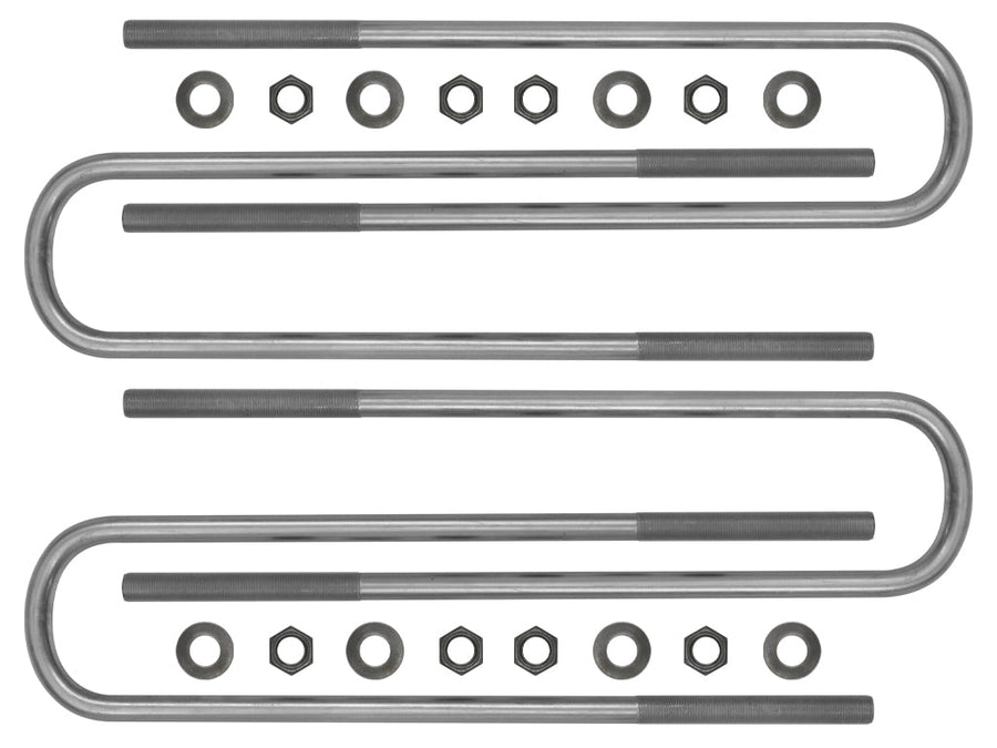 ICON 2011-2025 Ford F-250/F-350 Super Duty, Rear, 17” U-Bolt Kit for Ford Super Duty
