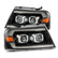 04-08 Ford F150 / 06-08 Lincoln Mark LT LUXX-Series LED Projector Headlights Black | AlphaRex