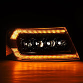04-08 Ford F150 / 06-08 Lincoln Mark LT NOVA-Series LED Projector Headlights Alpha-Black | AlphaRex