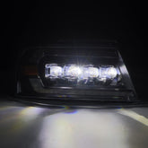 04-08 Ford F150 / 06-08 Lincoln Mark LT NOVA-Series LED Projector Headlights Black | AlphaRex