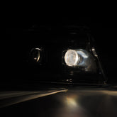 04-08 Ford F150 / 06-08 Lincoln Mark LT PRO-Series Halogen Projector Headlights Alpha-Black | AlphaRex