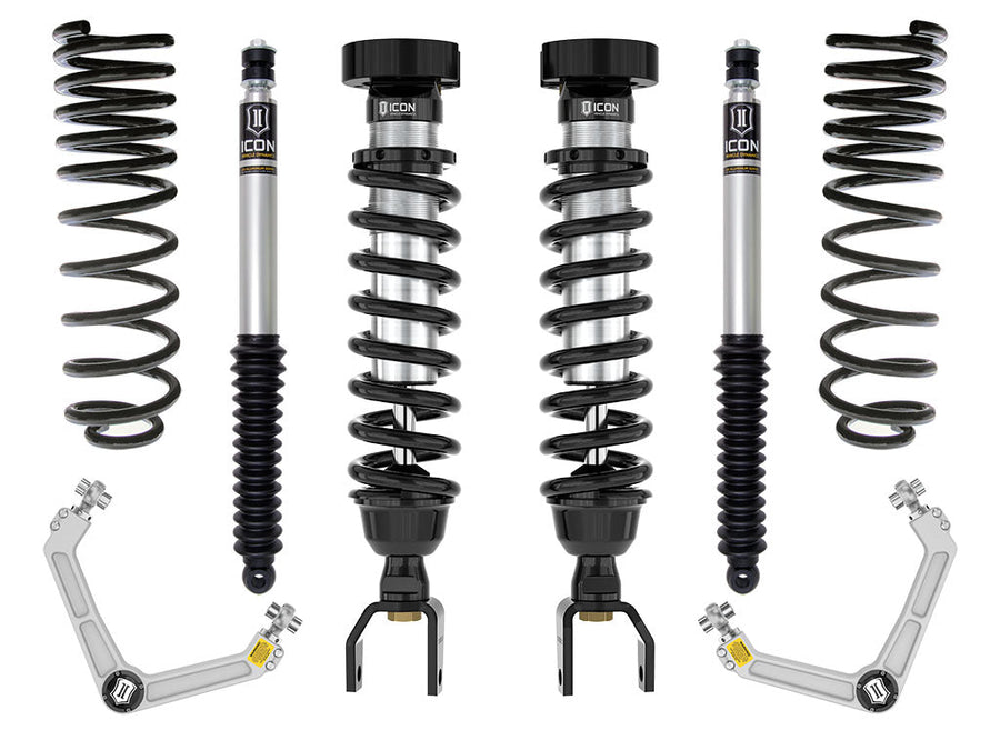 ICON 2019-2023 Ram 1500, 2-3" Lift, Stage 2 Suspension System, Billet UCA for Ram 1500