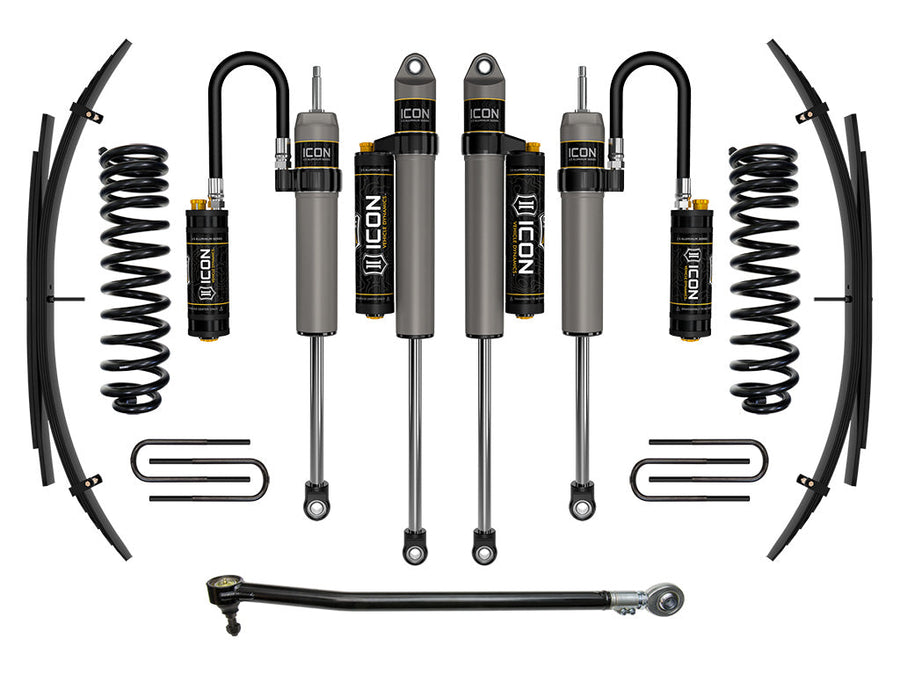 ICON 2020-2022 Ford F-250/F-350 Super Duty 4WD Diesel, 2.5" Lift, Stage 4 Suspension System w/ Expansion Packs for Ford Super Duty