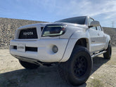 05-11 Toyota Tacoma LUXX-Series LED Projector Headlights Chrome | AlphaRex