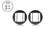 LED Fog Light Pod Replacements Brackets Kit For 2005-2011 Toyota Tacoma