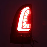 05-15 Toyota Tacoma PRO-Series LED Tail Lights Jet Black | AlphaRex