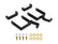 ICON 2023-2025 Ford Super Duty, OnBoard Scales Sensor Bracket Kit for ICON Radius Arms, 4.5" Lift for Ford Super Duty