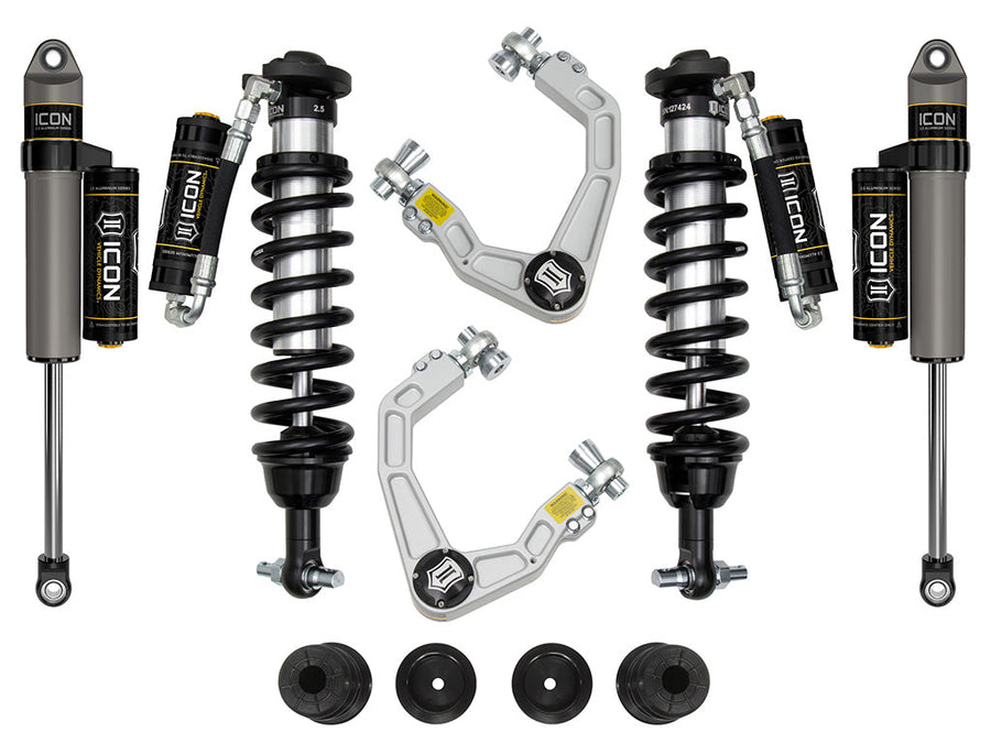 ICON 19-21 Ford Ranger, 0-3.5" Lift, Stage 4 Susp System, Billet UCA Al Knuckle for Ford Ranger
