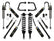 ICON 2022-2025 Toyota Tundra, 2-3.5" Lift, Stage 10, 2.5 Suspension System, Tubular, CDXS for Toyota Tundra