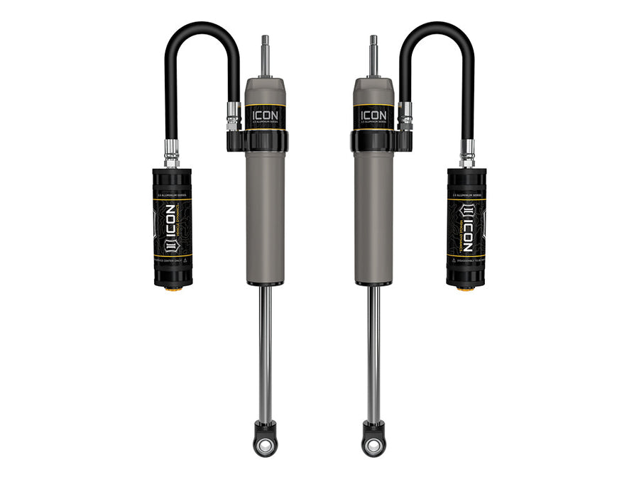 ICON 2024-2025 Toyota Land Cruiser 250 Series/2024-2026 Lexus GX550, 0-3” Lift, Rear, V.S. 2.5 Aluminum Series Shock Absorbers, Remote Reservoir, Pair for Toyota Land Cruiser