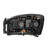 06-08 Dodge Ram NOVA-Series LED Projector Headlights Black | AlphaRex