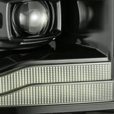 06-08 Dodge Ram PRO-Series Halogen Projector Headlights Alpha-Black | AlphaRex