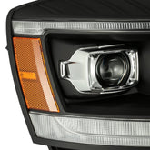 06-08 Dodge Ram PRO-Series Halogen Projector Headlights Black | AlphaRex
