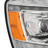 06-08 Dodge Ram PRO-Series Halogen Projector Headlights Chrome | AlphaRex