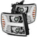 07-13 Chevrolet Silverado LUXX-Series LED Projector Headlights Chrome | AlphaRex