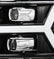 07-13 Chevrolet Silverado LUXX-Series LED Projector Headlights Jet Black | AlphaRex