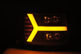 07-13 Chevrolet Silverado NOVA-Series LED Projector Headlights Jet Black | AlphaRex