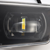 07-13 Chevrolet Silverado/07-14 Tahoe/Avalanche/Suburban (4x4 package) DoubleTap Dual Color LED Projector Fog Lights | AlphaRex