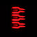 07-13 Chevy Silverado LUXX-Series LED Tail Lights Black-Red | AlphaRex