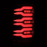 07-13 GMC Sierra LUXX-Series LED Tail Lights Alpha-Black | AlphaRex