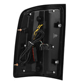 07-13 GMC Sierra LUXX-Series LED Tail Lights Black Red | AlphaRex