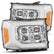 07-13 GMC Sierra NOVA-Series LED Projector Headlights Chrome | AlphaRex
