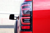 07-13 Toyota Tundra LUXX-Series LED Tail Lights Black-Red | AlphaRex