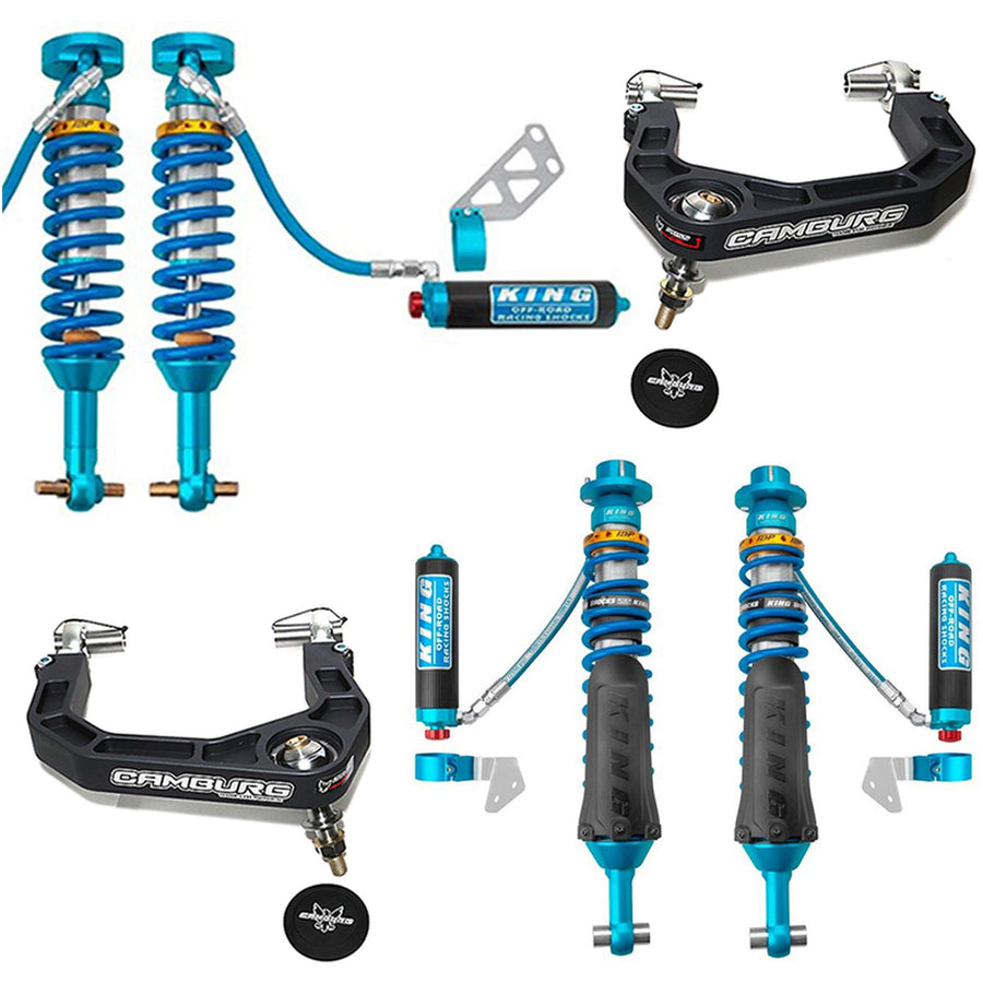 Camburg Engineering 2021-2025 Ford Bronco Excludes Raptor King 2.5 KINETIK Series Lift Kit CAM-110221-K for the Ford Raptor, Ford Bronco