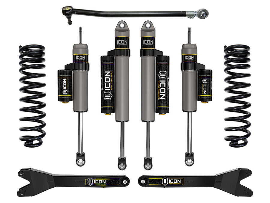 ICON 2023-2025 Ford F-250/F-350 Super Duty 4WD, Gas, 2.5" Lift, Stage 3 Suspension System w/ Radius Arms for Ford Super Duty