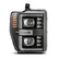 08-10 Ford Super Duty/Excursion LUXX-Series LED Projector Headlights Black | AlphaRex