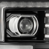 08-10 Ford Super Duty/Excursion LUXX-Series LED Projector Headlights Black | AlphaRex