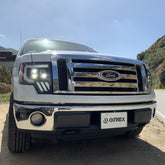 09-14 Ford F150 NOVA-Series LED Projector Headlights Jet Black | AlphaRex