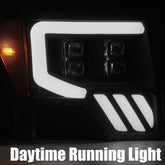 09-14 Ford F150 NOVA-Series LED Projector Headlights Jet Black | AlphaRex