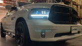 09-18 Ram Truck LUXX-Series (5th Gen 2500 Style) LED Projector Headlights Black | AlphaRex