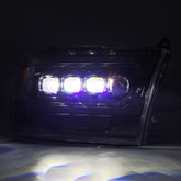 09-18 Ram Truck (MK II 5th Gen 2500 Style) NOVA-Series LED Projector Headlights Alpha-Black | AlphaRex
