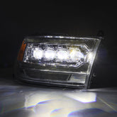 09-18 Ram Truck (MK II 5th Gen 2500 Style) NOVA-Series LED Projector Headlights Chrome | AlphaRex