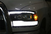 09-18 Ram Truck MK II PRO-Series Halogen Projector Headlights Chrome | AlphaRex