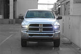 09-18 Ram Truck NOVA-Series LED Projector Headlights Jet Black | AlphaRex