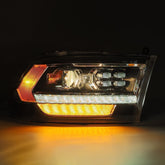 09-18 Ram Truck PRO-Series (5th Gen 2500 Style) Projector Headlights Black | AlphaRex