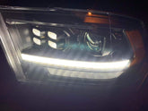 09-18 Ram Truck PRO-Series (5th Gen 2500 Style) Projector Headlights Black | AlphaRex