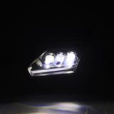 09-25 Nissan GT-R NOVA-Series LED Projector Headlights Black | AlphaRex