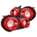 09-25 Nissan GT-R NOVA-Series Prismatic LED Tail Lights Red Clear | AlphaRex