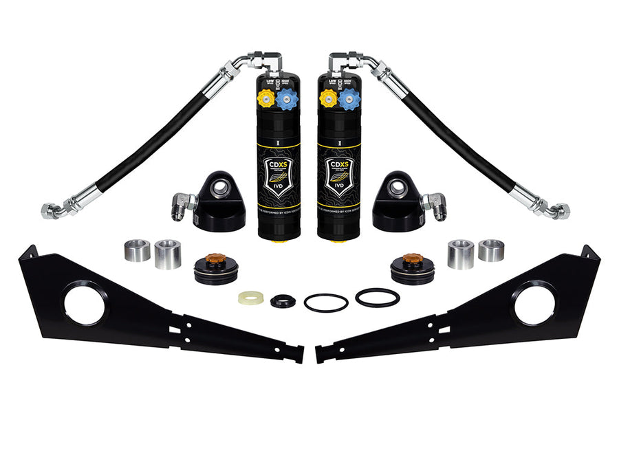 ICON 2005-2023 Toyota Tacoma/2007-2014 FJ Cruiser/2003-2024 4Runner/2003-2023 Lexus GX, Front, Coilover Reservoir w/ CDXS Upgrade Kit w/ Seals, Pair for Toyota Tacoma