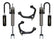 ICON 2011-2019 GM 2500/3500 HD, 0-2” Lift, V.S. 2.5 Aluminum Series Shock System, Remote Reservoir, Tubular for Chevrolet Silverado